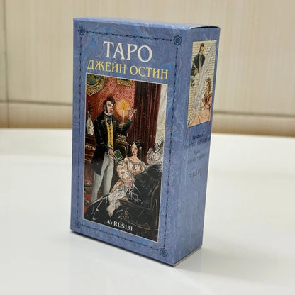 ТАРО ДЖЕЙН ОСТИН 78Pcs tarot cards Russian version Romance Divination Deck for Literature Lovers Good Vibrations