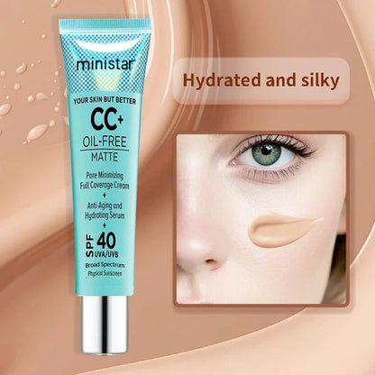 CC cream moisturizing foundation make-up concealer whitening oil control waterproof cosmetics Good Vibrations