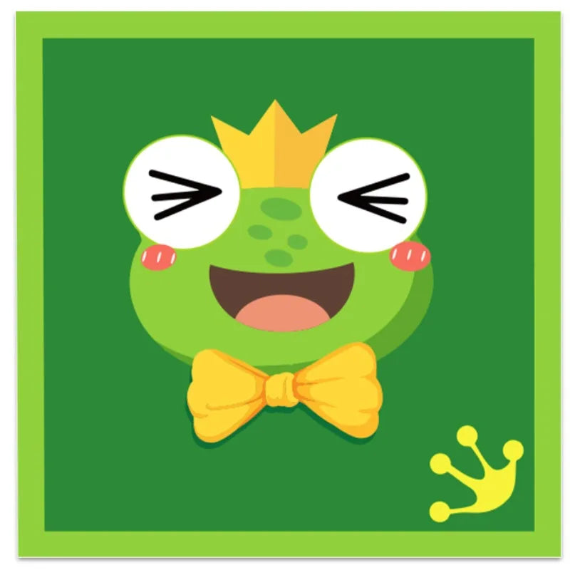 Cartoon Frog Birthday Party Decoration Tablecloth Tableware Boy/Girl Party Set Baby Shower Supplies Gift Good Vibrations
