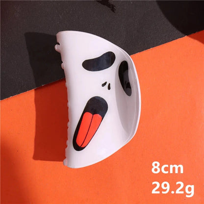 Halloween Hair Accessories Ghost Hair Clip for Women Girls Red Horns Hairpin Skull Claw Y2K Gothic Hair Jewelry 2023 New HangZhi Good Vibrations