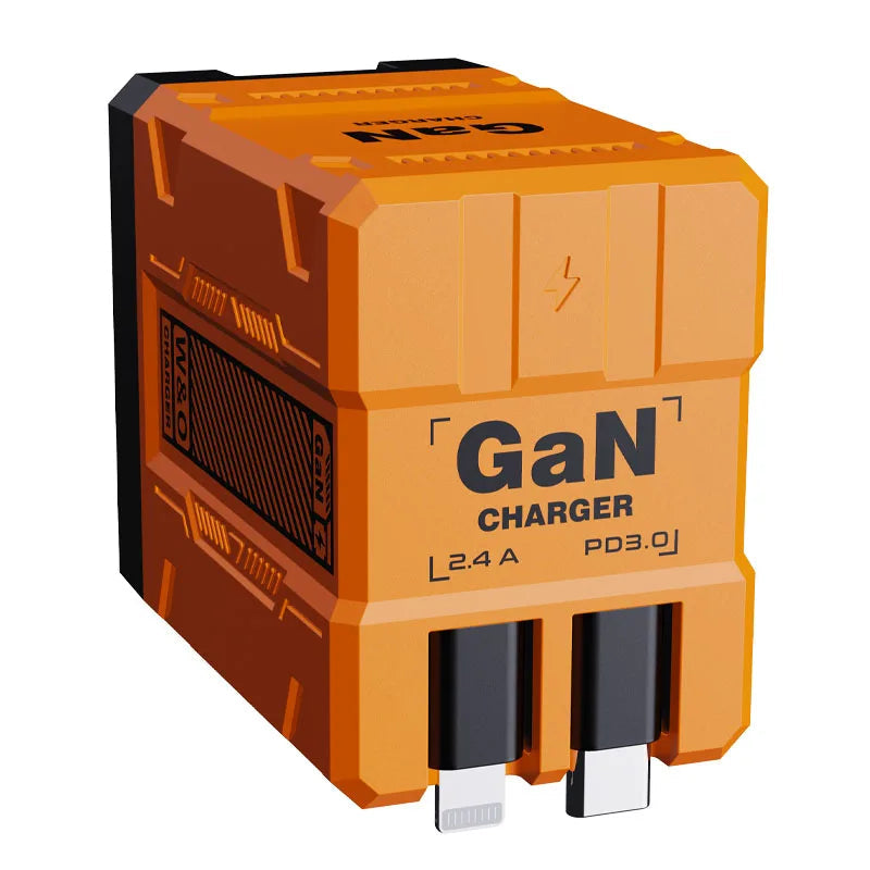 GaN 20W Fast charging PD3.0 Charger Type C lighting For iPhone 12 13 Samsung Huawei Xiaomi Mobile Phone EU/US Plug Wall Charger Good Vibrations