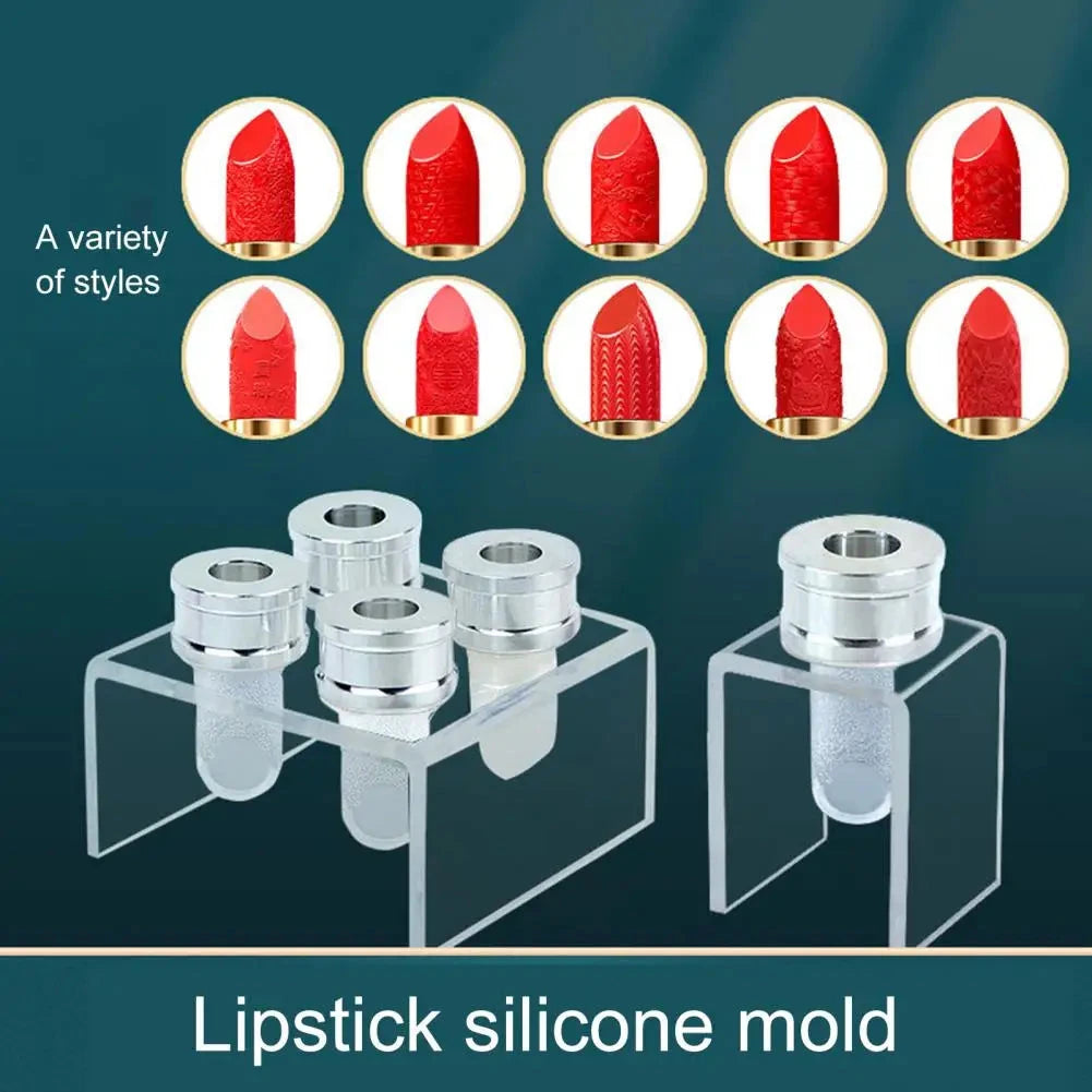Lipstick Stripper Useful Washable Soft Lip Balm Mold Compact High Toughness Mould Holder Good Vibrations