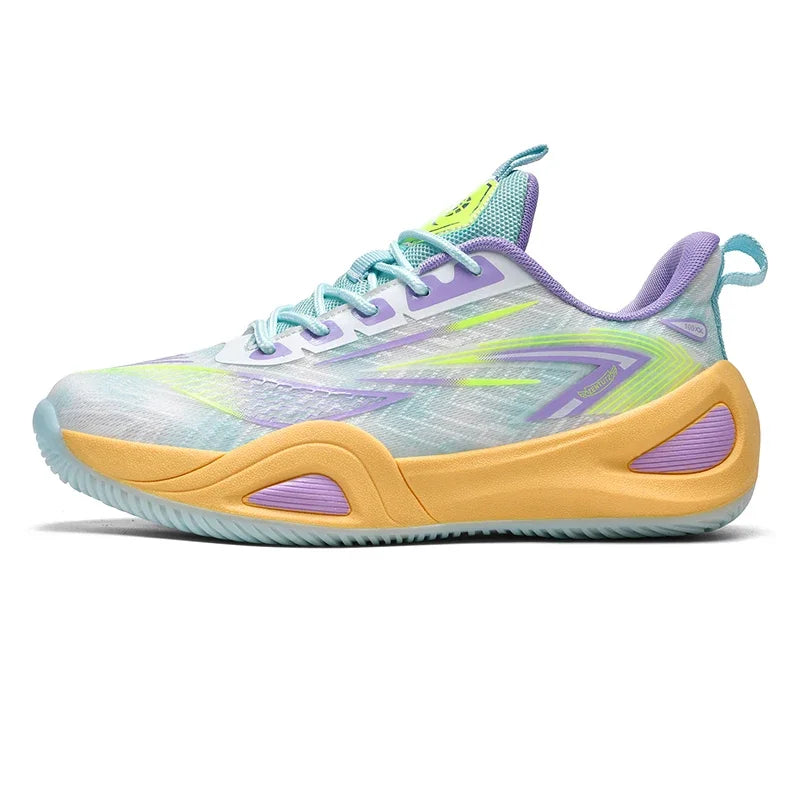 2025 New Men Basketball Shoes Original Breathable Comfortable Non-Slip Training Sports Basketball Sneakers Male Shoes ﻿ Good Vibrations