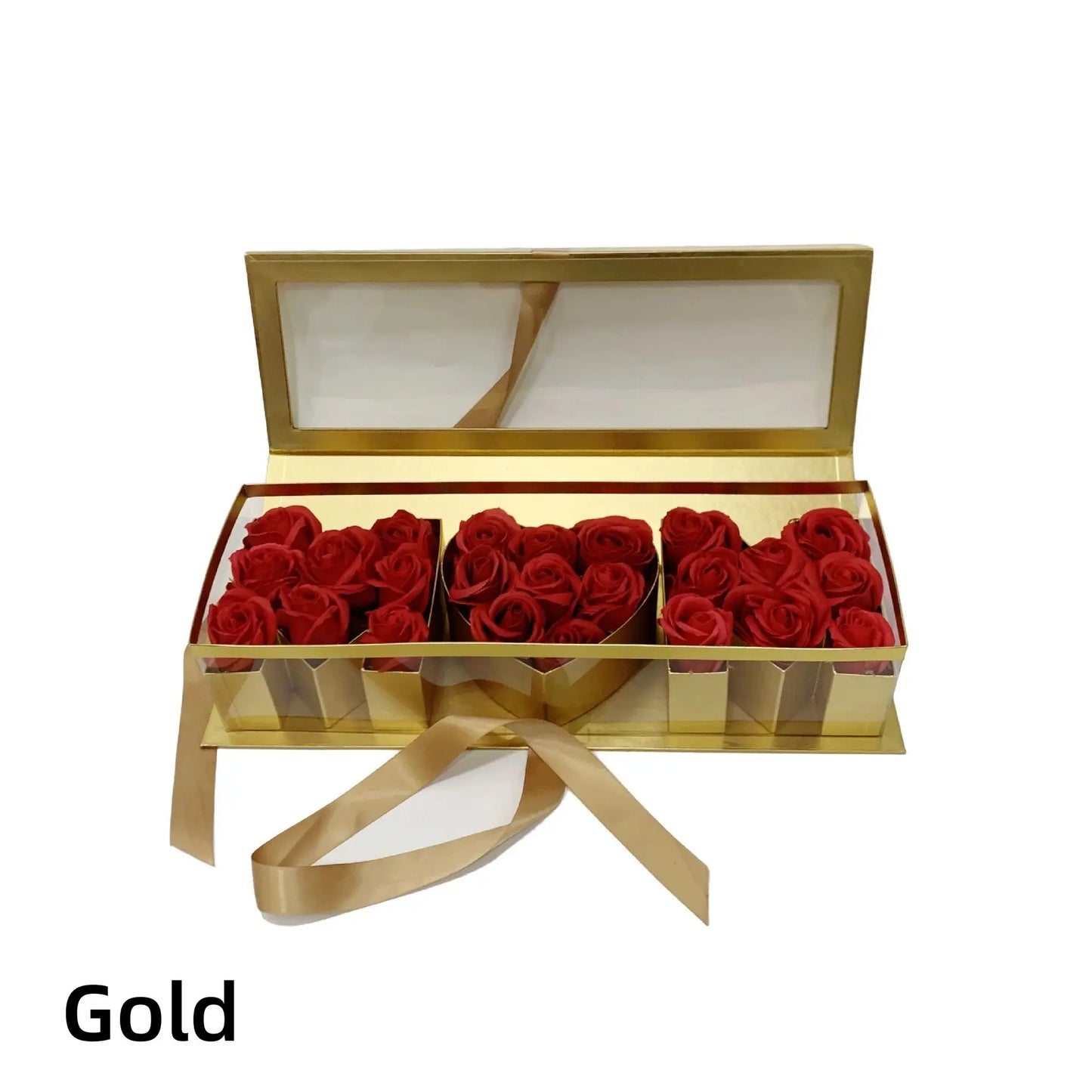 1pc Mother's Day Flower Gift Box, Birthday Gift for Mom, Wedding Anniversary gift, Birthday Party Decorations(Excludes Flowers) Good Vibrations Adult Super Store