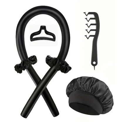 Heatless Curling Rod Headband Night Cap No Heat Hair Curler Hair Rollers Soft Curlers Lazy Curls Sleeping Bonnet Styling Tools Good Vibrations