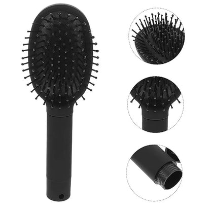 Creative Sight Secret Hair Comb with Hidden Storage, Ideal for Travel and Daily Use.