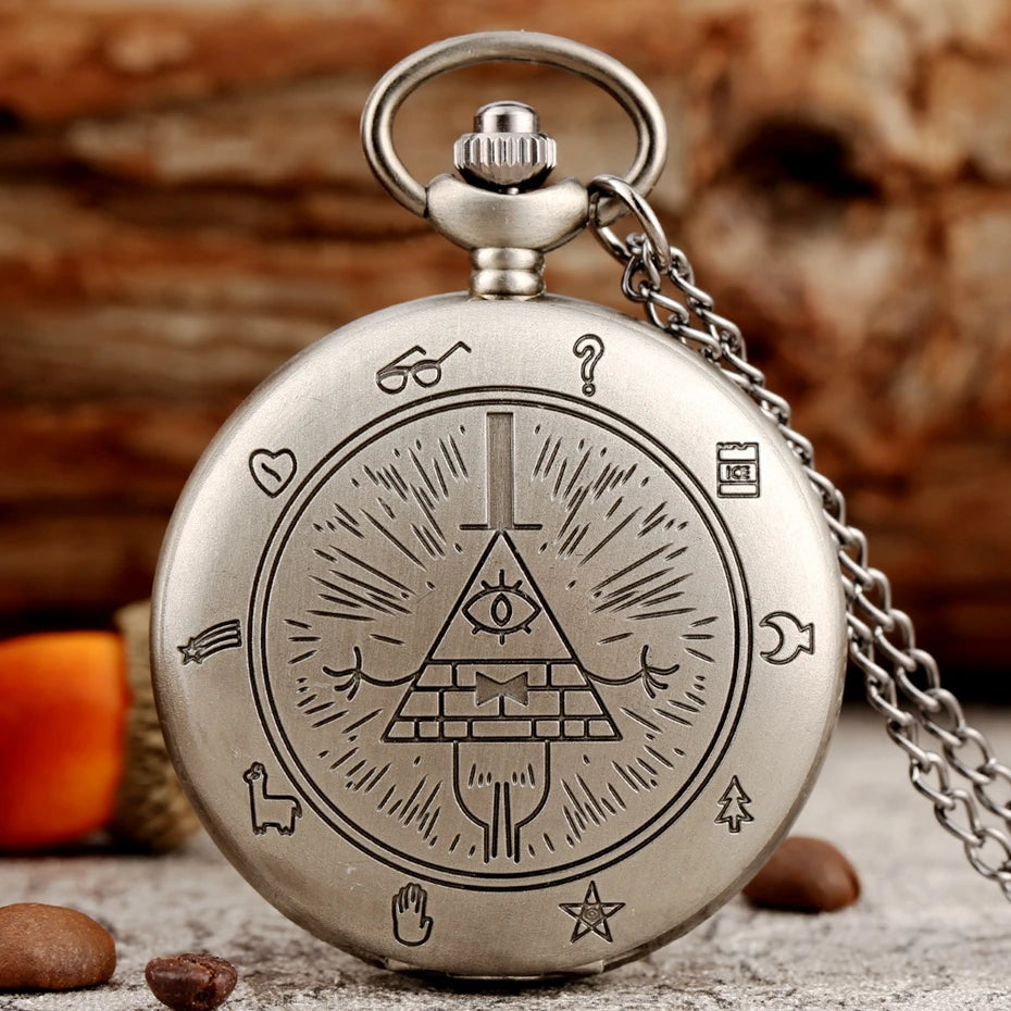 New Arrival! Women's Wristwatch with Gravity Password Pendant - Featuring Mysterious Triangle Devil Quartz from Overseas Eye. P Good Vibrations