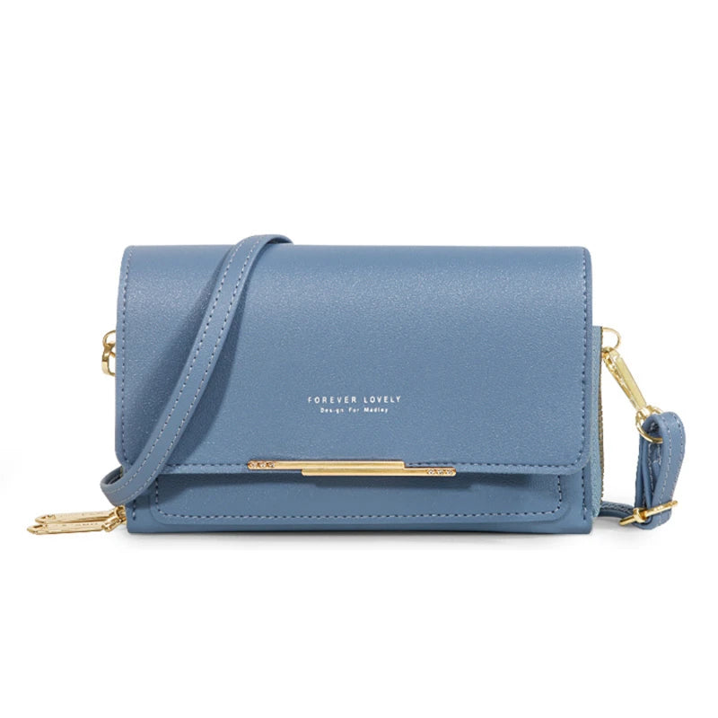 Women's Wallet Korean Handbag Multi Card Large Capacity Casual Shoulder Bag Mobile Phone Packet Fashion New Style Good Vibrations