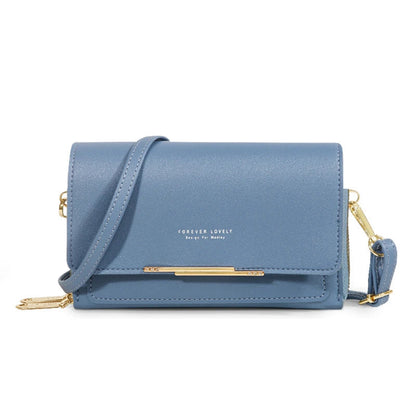 Women's Wallet Korean Handbag Multi Card Large Capacity Casual Shoulder Bag Mobile Phone Packet Fashion New Style Good Vibrations
