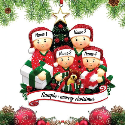 Christmas Pendant DIY Personal Family Christmas Decorations For Home 2023 Navidad Christmas Tree Hanging Ornament New Year 2024 Good Vibrations