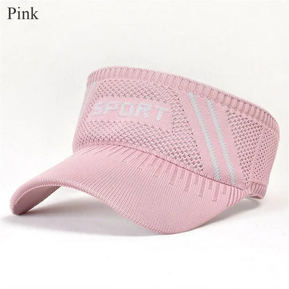Women Hats Sunscreen Baseball Cap Outdoor Sport Leisure Sun Protection Breathable Sunshade Hat Sun Hats Ponytail Hat Good Vibrations