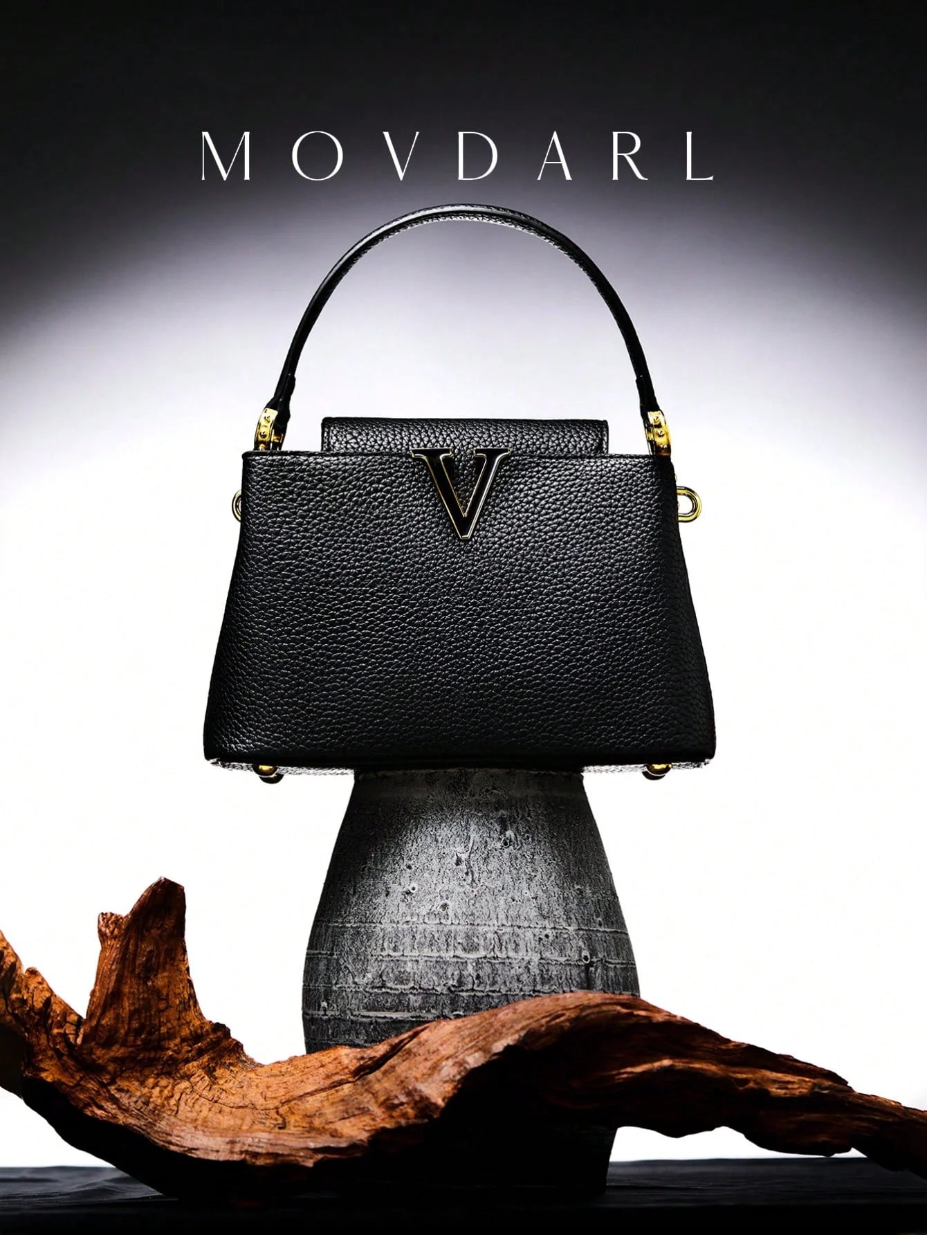 POHO Customized V Handbag Medium Elegant Classic Fashion Accessory for Party Gift Ideas for Women Friends Sisters Mothers Good Vibrations