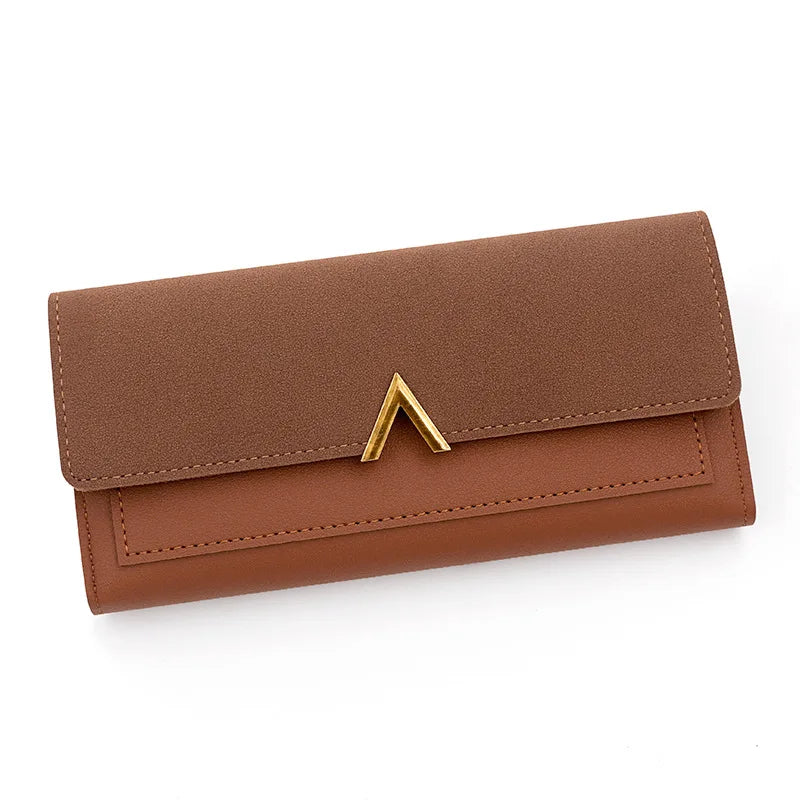 Long Purses For Women Wallet New Fashion Long Coin Purse Card Holder Small Ladies Wallet Female Hasp Mini Clutch billetera bolas Good Vibrations