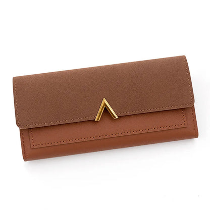 Long Purses For Women Wallet New Fashion Long Coin Purse Card Holder Small Ladies Wallet Female Hasp Mini Clutch billetera bolas Good Vibrations