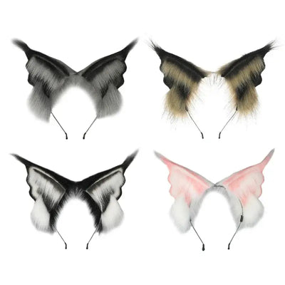COSPLAY Girls Animal Ear FURRY Headband Handmade for Parties