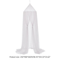 Bed Canopy Hanging Mosquito Net Princess Dome Foldable Bedcover for Children Good Vibrations