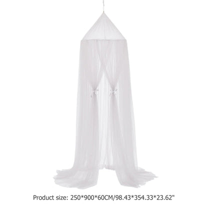 Bed Canopy Hanging Mosquito Net Princess Dome Foldable Bedcover for Children Good Vibrations