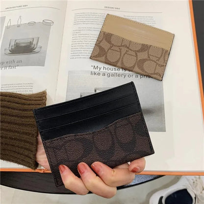 Luxury Design Wallets for Women Multi-Function Card Holder PU Leather Female Small Card Bag Short Women's Purse Good Vibrations