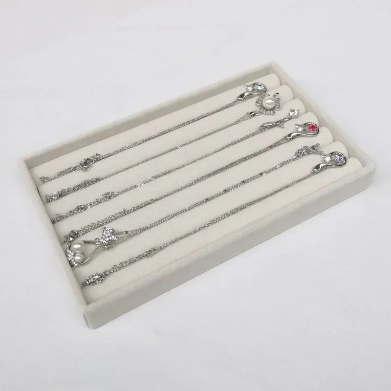 Jewelry Storage Box Tool Necklace Ring Earrings Box Classification Storage Box Jewelry Brooche Display Box Drawer Organizer Tray Good Vibrations