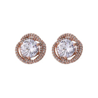 Chic Asymmetrical Earrings for Women - Shiny Cubic Zirconia Studs, Delicate Fashion Ear Jewelry, Simple Yet Glamorous Gift Idea Good Vibrations