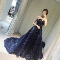 Prom Dresses long Sexy V-Neck Evening Dresses New Design Party gown Sequines Evening Vestidos Good Vibrations
