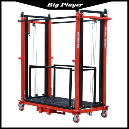 Electric Scaffolding Lift Mobile Foldable New Lifting Platform Indoor and Outdoor Decoration Construction Site Hoist Good Vibrations
