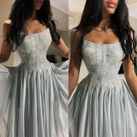 Customized Prom Dresses Exquisite  Strapless A-line Celebrity  Sequin Draped Chiffon Occasion Evening Gown  prom dress for black Good Vibrations