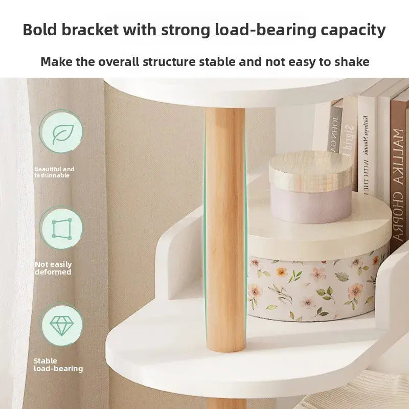 Bedroom bedside clip gap storage shelf storage cabinet small bookshelf floor rack Good Vibrations