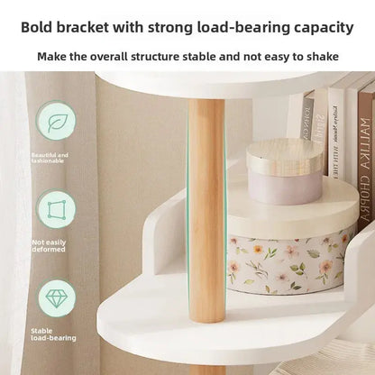 Bedroom bedside clip gap storage shelf storage cabinet small bookshelf floor rack Good Vibrations