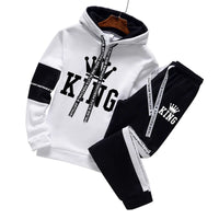 Quality Men Tracksuit Suit Autumn Winter Warm Hoodies Sweatshirt Men's Sportswear And A Pair of Pants Hop Hip Pullover Hot Sales Good Vibrations
