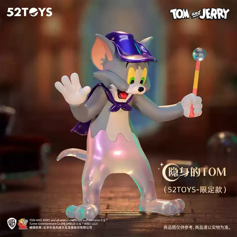 52toys New Product Tom And Jerry Mental State Tasting Blind Box Office Desktop Decoration Model Birthday Gift Children'S Gift Good Vibrations