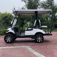 Factory ODM high-end 4-seater electric golf cart, amusement park reception vehicle, electric stroller, beach buggy Good Vibrations