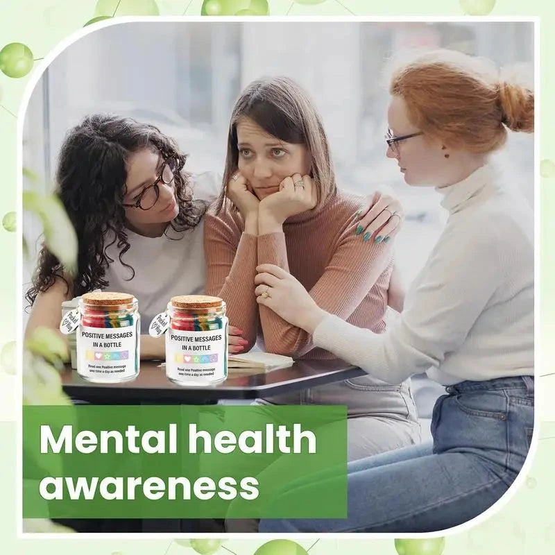 Encouraging Messages Bottle Positive Affirmation Jar Daily Encouraging Bottle For Friend Girlfriend Sister Wife Good Vibrations Adult Super Store