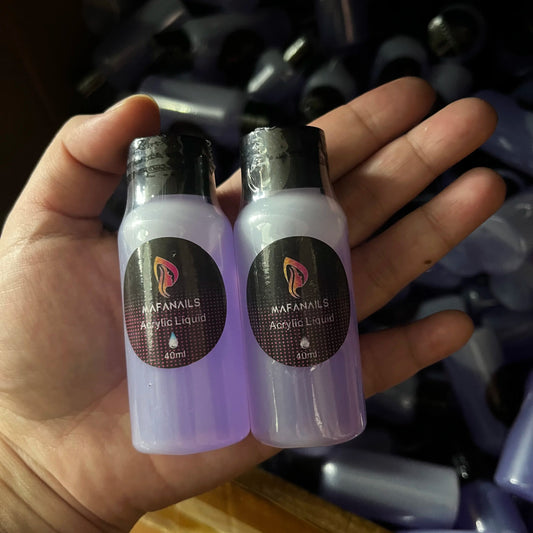 40-150ML Acrylic Liquid Monomer Nails Professional Acrylic Nail System for Nail Extensions Quick Dry For Nail Salon & Home DIY * Good Vibrations