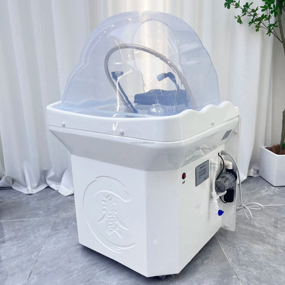 Hair Spa Equipment Head Spa Shampoo Basin Set Massage Multifunctional Fumigable Hydrotherapy Circulating Shampoo Sink Good Vibrations