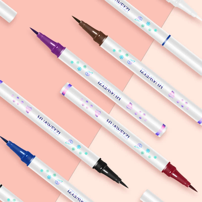 Red Matte Eyeliner Pencil Long Lasting Eye Makeup Liquid Eyeliner Waterproof Eyeliner Pen Eye Cosmetics Makeup Tools Good Vibrations