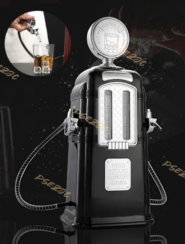 Household Retro Creative Large Capacity Impact Resistant and Pressure Resistant Plastic 2L Bar Double Gun Wine Disperser Tool Good Vibrations Adult Super Store