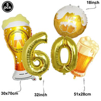 Whiskey Beers Birthday Party Decorations Disposable Tableware Tablecloths Whiskey Bottles Balloon Men Birthday Party Supplies Good Vibrations