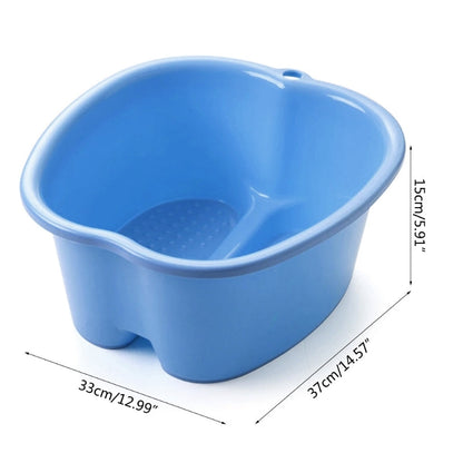 Plastic Large Foot Bath Spa Tub Basin Bucket for Soaking Feet Detox Pedicure Massage Portable 4 Colors Good Vibrations Adult Super Store