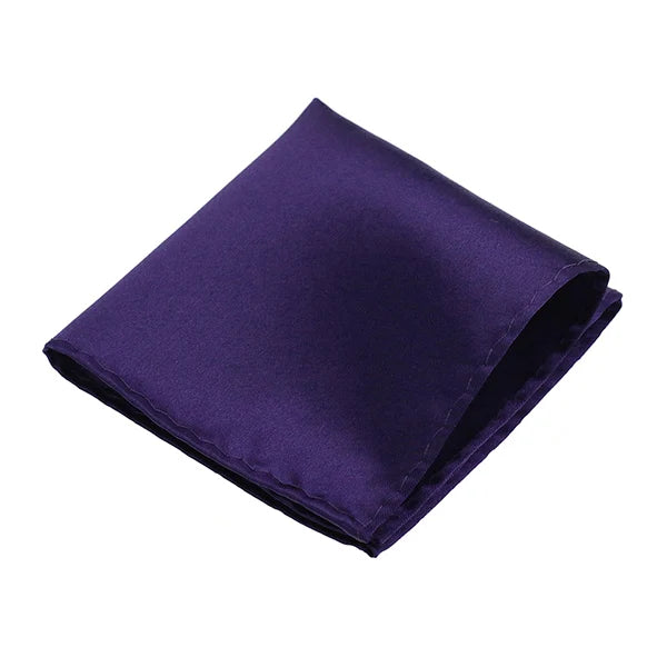 HUISHI Solid Handkerchief Vintage Fashion Party Pocket Hanky For Suit Men's Handkerchief Groomsmen Pocket Square Hanker Good Vibrations