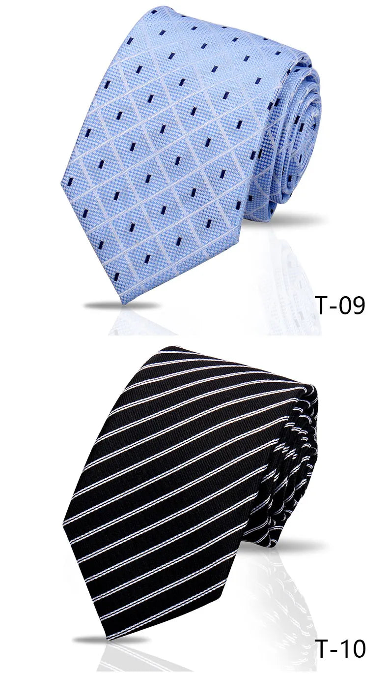Elegant Ties For Men Fashion Item Necktie High Quality Classic Men Tie Suit Accessories Wedding Gifts Business Party Wholesale Good Vibrations