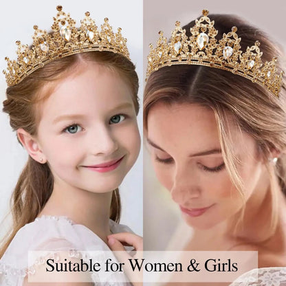 Birthday Crown and Birthday Queen Sash Birthday Girl Princess Birthday Party Decorations Happy Birthday for Party Birthday Gifts Good Vibrations