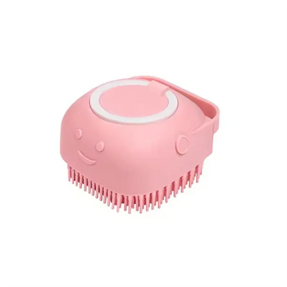 New Bath Massage Brush Bathroom Multifunctional Puppy Big Dog Cat Soft Safety Silicone Pet Accessories for Dogs Cats Tools Good Vibrations
