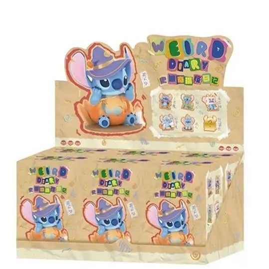 2025 New Stitch Blind Box Disney Stiezy Funny Diary Series Mysteries Guss Bag Anime Figure Model Decoration Collection Toys Gift Good Vibrations