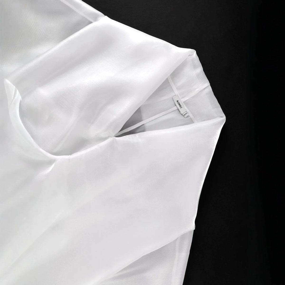 Women's Two-Piece Pant Set Satin Chiffon Outfit Draped Sheer Kimono Top and High Waist Wide Leg Pants Elegant Flowy Set Formal Good Vibrations