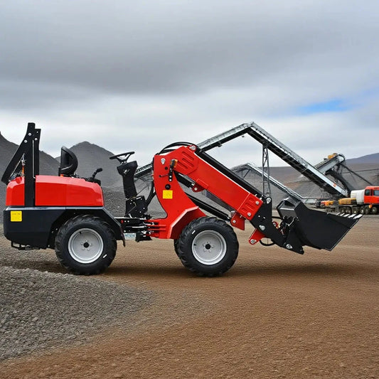 Mini Telescopic Front Wheel Loader Small Arm Earthmoving Machinery Factory Direct Customized Sales Good Vibrations