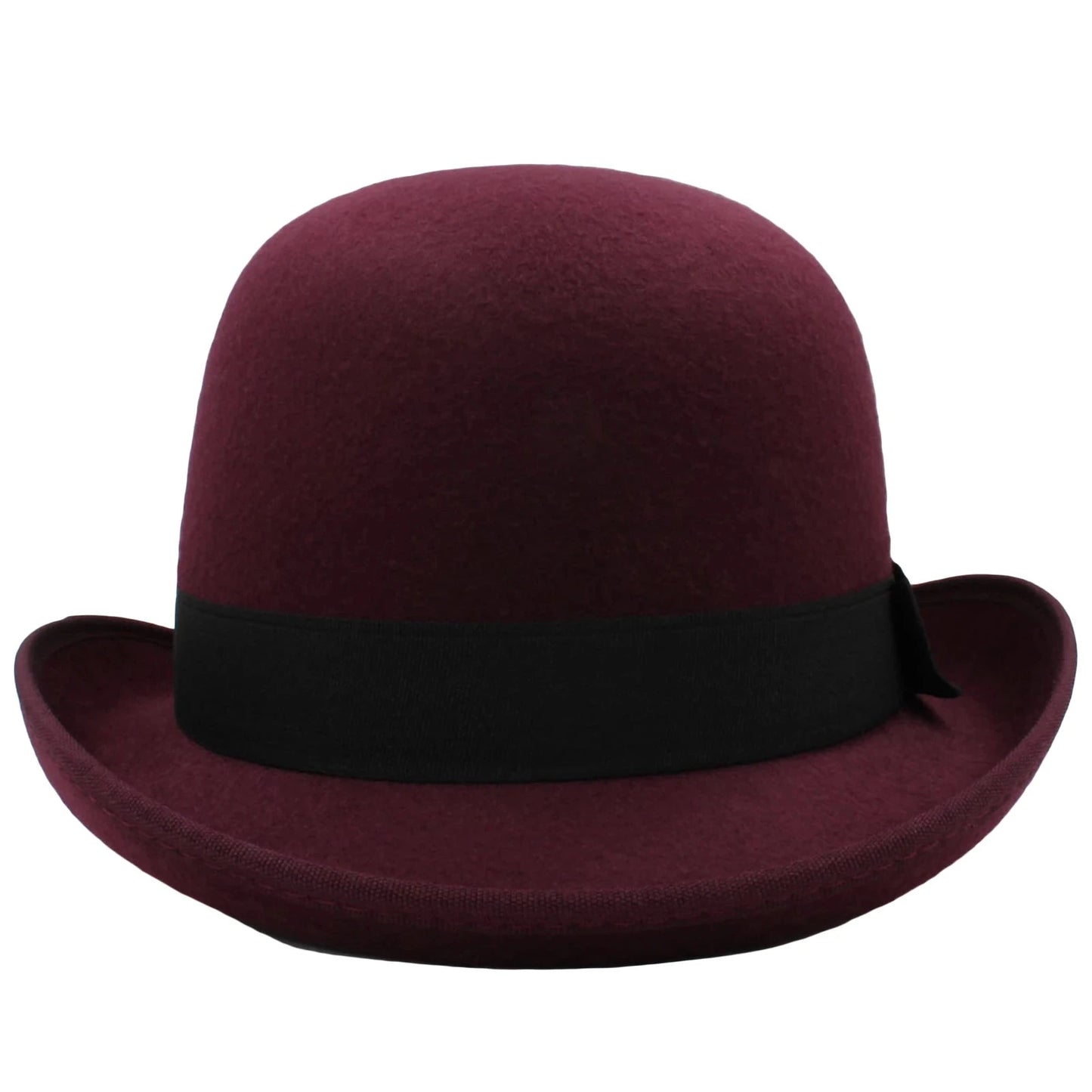 Men Women Felt Bowler Hat Classic Party Hats Lightweight Derby Fedora Hats Costume Accessories Good Vibrations