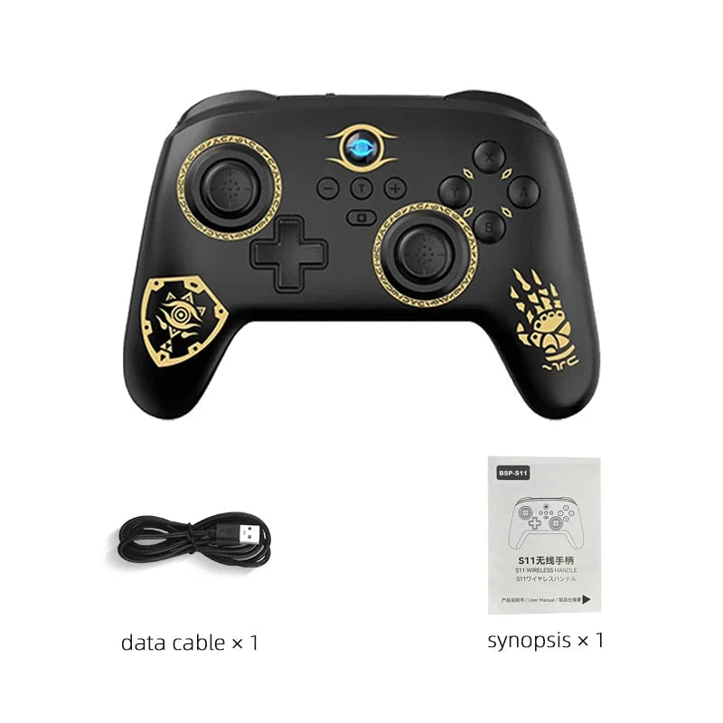 Switch Pro Gamepad Wireless Gaming Controller for Nintend Switch OLED/Lite Joystick For Steam Yuzu Controle PC Good Vibrations