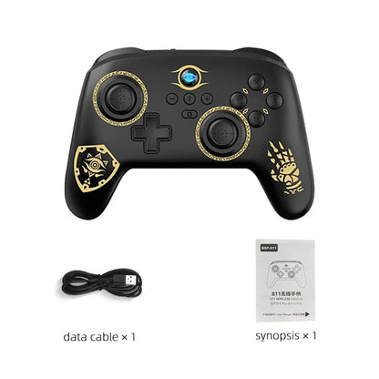 Switch Pro Gamepad Wireless Gaming Controller for Nintend Switch OLED/Lite Joystick For Steam Yuzu Controle PC Good Vibrations