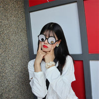 1 Pcs Sunglasses Funny Crazy Party Dress Glasses Accessories Novelty Costume Party Carnival Glasses Event Decoration Supplies Good Vibrations